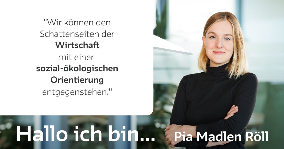 Hallo ich bin Pia Madlen Röll - Menschen in der GLS Investments | nachhaltige Fonds
