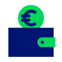 GLS Bank AI - Mikrofinanzfonds Icon grün | Nachhaltige Geldanlage GLS Investments