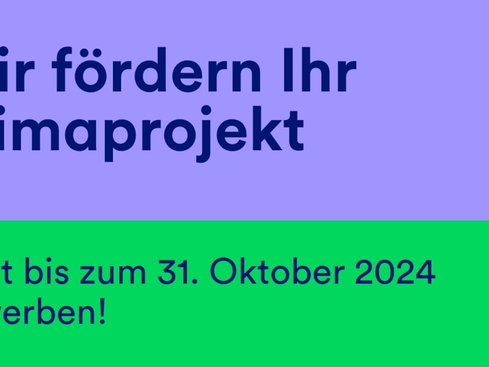 Klimaspende GLS Investments 2024 | Jetzt bewerben | GLS Bank Klimafonds